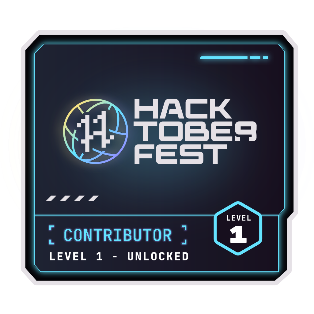 Hacktoberfest 2022: Level 1