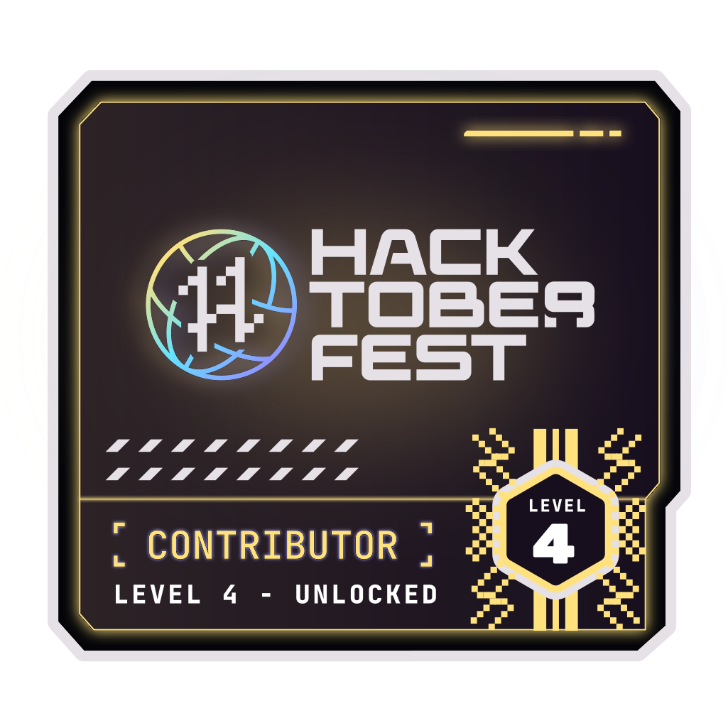 Hacktoberfest 2022: Level 4