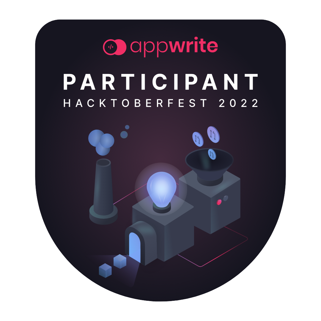 Appwrite Hacktoberfest 2022