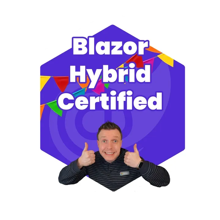 Blazor Badge of Hybrid Mastery